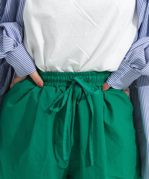 nemne store（ネンネストア）の「ナイロンバルーンパンツ（その他パンツ・レディース・オフホワイト/ピンク/グリーン・フリー）」の20枚目の写真