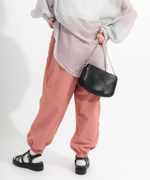 nemne store（ネンネストア）の「ナイロンバルーンパンツ（その他パンツ・レディース・オフホワイト/ピンク/グリーン・フリー）」の22枚目の写真