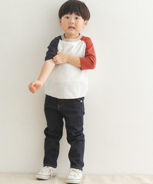 FORK&SPOON(フォークアンドスプーン)の「FORK&SPOON ストレッチデニムパンツ(KIDS)(デニムパンツ・キッズ・ワンウォッシュ・120/105/135)」の3枚目の写真