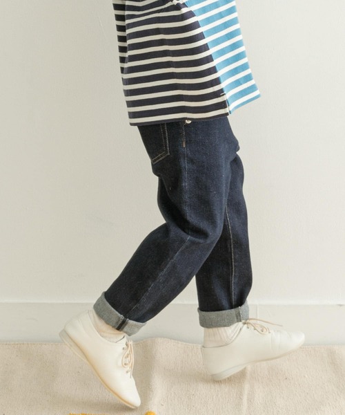 FORK&SPOON(フォークアンドスプーン)の「FORK&SPOON ストレッチデニムパンツ(KIDS)(デニムパンツ・キッズ・ワンウォッシュ・120/105/135)」の5枚目の写真