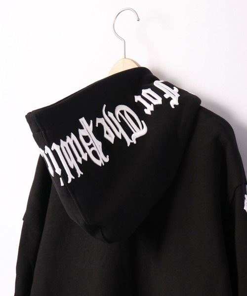 ByTheR（バイザアール）の「BYTHER 韓国ブランド 刺繍ジップアップパーカー（パーカー・メンズ・ブラック・FREE）」の17枚目の写真