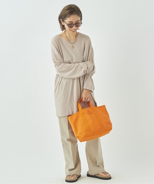 plage（プラージュ）の「【PROTAGONISTA/プロタゴニスタ】 PRINT LON Tシャツ◆（Tシャツ/カットソー・レディース・ベージュ・FREE）」の18枚目の写真