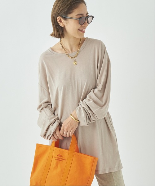 plage（プラージュ）の「【PROTAGONISTA/プロタゴニスタ】 PRINT LON Tシャツ◆（Tシャツ/カットソー・レディース・ベージュ・FREE）」の20枚目の写真