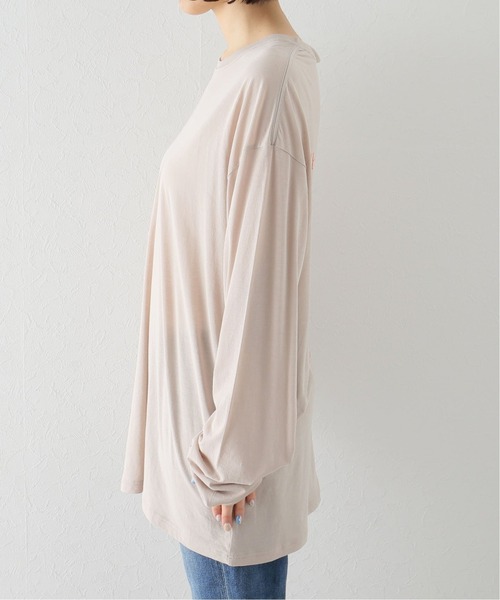 plage（プラージュ）の「【PROTAGONISTA/プロタゴニスタ】 PRINT LON Tシャツ◆（Tシャツ/カットソー・レディース・ベージュ・FREE）」の5枚目の写真