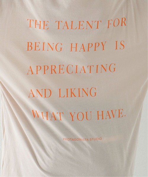 plage（プラージュ）の「【PROTAGONISTA/プロタゴニスタ】 PRINT LON Tシャツ◆（Tシャツ/カットソー・レディース・ベージュ・FREE）」の12枚目の写真