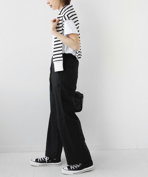 JOURNAL STANDARD relume(ジャーナルスタンダード レリューム)の「【sportswear/スポーツウェア】 2パックTEE(Tシャツ/カットソー・レディース・ホワイト/ブラック/ネイビー・FREE)」の17枚目の写真