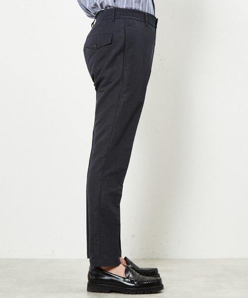 MEN'S MELROSE（メンズメルローズ）の「チドリカラミストレッチテーパードパンツ（スラックス・メンズ・ベージュ/ネイビー・2/3/5/4）」の6枚目の写真