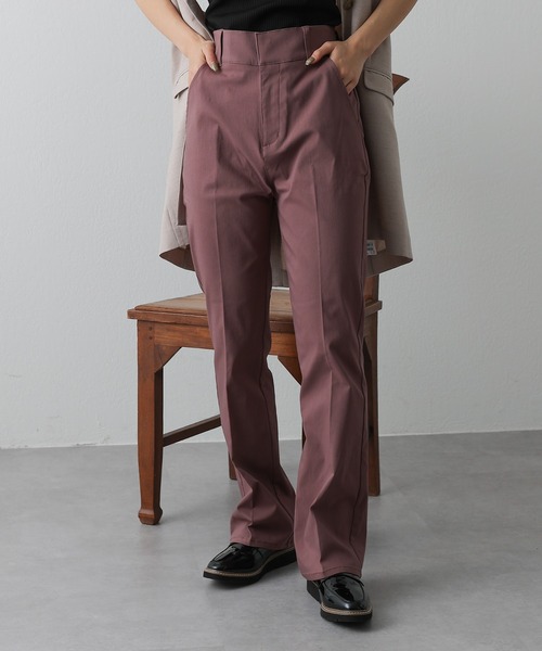 COLONY 2139（コロニートゥーワンスリーナイン）の「ストレッチフレアパンツ（その他パンツ・レディース・ブラック/モカ・MEDIUM/LARGE）」の6枚目の写真