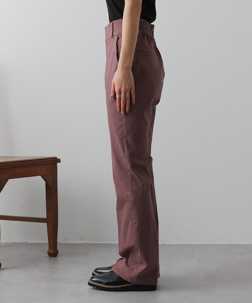 COLONY 2139（コロニートゥーワンスリーナイン）の「ストレッチフレアパンツ（その他パンツ・レディース・ブラック/モカ・MEDIUM/LARGE）」の17枚目の写真