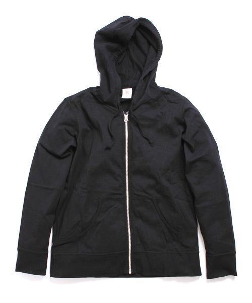Denime（ドゥニーム）の「BASIC CUT FULL ZIP PARKA（パーカー・メンズ・サックスブルー/ブラック/ホワイト・LARGE/MEDIUM/SMALL）」の8枚目の写真