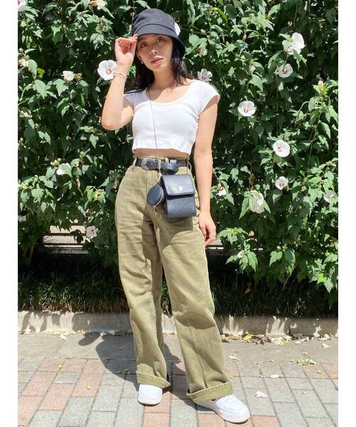 EVRIS（エヴリス）の「バケットハット（ハット・レディース・ホワイト/ブラック・FREE）」の18枚目の写真