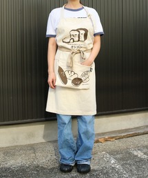 GLOBAL FORME CONCRETE(グローバルフォルムコンクリート)の【AND PACKABLE】PAP コットンエプロン(エプロン)