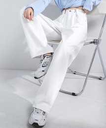 ANOTHER S | フロントタック＆セミワイドカラージーンズ(デニムパンツ)