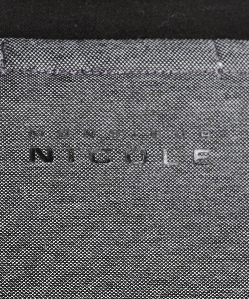 MONSIEUR NICOLE（ムッシュニコル）の「モクロディ パネルカラーTシャツ（Tシャツ/カットソー・メンズ・グレー/ホワイト/ブラック・LARGE/X-LARGE/MEDIUM）」の9枚目の写真