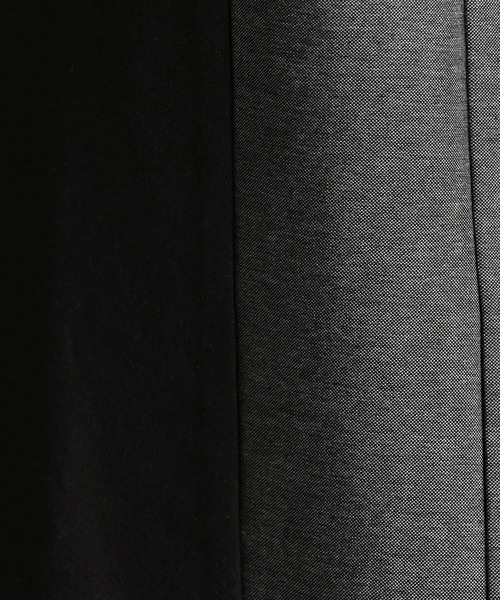 MONSIEUR NICOLE（ムッシュニコル）の「モクロディ パネルカラーTシャツ（Tシャツ/カットソー・メンズ・グレー/ホワイト/ブラック・LARGE/X-LARGE/MEDIUM）」の5枚目の写真