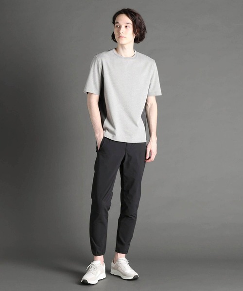 MONSIEUR NICOLE（ムッシュニコル）の「モクロディ パネルカラーTシャツ（Tシャツ/カットソー・メンズ・グレー/ホワイト/ブラック・LARGE/X-LARGE/MEDIUM）」の13枚目の写真