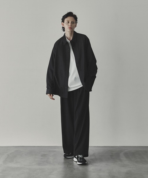 remer（リメール）の「loose ZERO denim over shirt / ルーズゼロデニムオーバーシャツ（シャツ/ブラウス・メンズ・インディゴブルー・SMALL/MEDIUM/LARGE）」の10枚目の写真