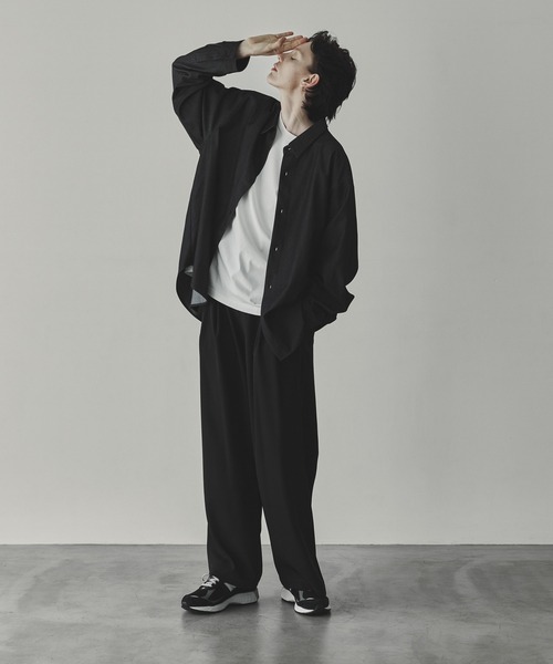 remer（リメール）の「loose ZERO denim over shirt / ルーズゼロデニムオーバーシャツ（シャツ/ブラウス・メンズ・インディゴブルー・SMALL/MEDIUM/LARGE）」の8枚目の写真