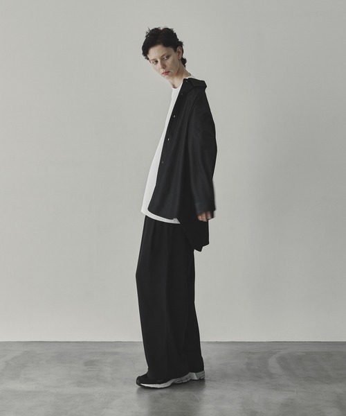 remer（リメール）の「loose ZERO denim over shirt / ルーズゼロデニムオーバーシャツ（シャツ/ブラウス・メンズ・インディゴブルー・SMALL/MEDIUM/LARGE）」の7枚目の写真