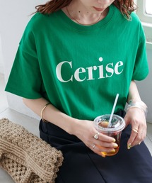 DISCOAT | CERISEフロッキープリントTシャツ(Tシャツ/カットソー)