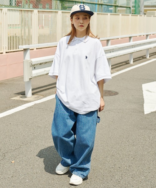 U.S. POLO ASSN.（ユーエスポロアッスン）の「無地半袖ポロシャツ（ポロシャツ・メンズ・ホワイト/ブラック/ブルー/グリーン・SMALL/MEDIUM/LARGE/X-LARGE）」の9枚目の写真