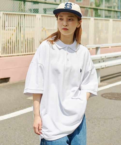 U.S. POLO ASSN.（ユーエスポロアッスン）の「無地半袖ポロシャツ（ポロシャツ・メンズ・ホワイト/ブラック/ブルー/グリーン・SMALL/MEDIUM/LARGE/X-LARGE）」の10枚目の写真