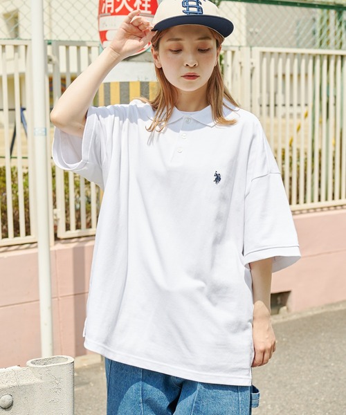 U.S. POLO ASSN.（ユーエスポロアッスン）の「無地半袖ポロシャツ（ポロシャツ・メンズ・ホワイト/ブラック/ブルー/グリーン・SMALL/MEDIUM/LARGE/X-LARGE）」の14枚目の写真