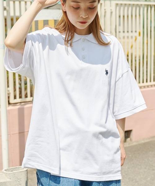 U.S. POLO ASSN.（ユーエスポロアッスン）の「無地半袖ポロシャツ（ポロシャツ・メンズ・ホワイト/ブラック/ブルー/グリーン・SMALL/MEDIUM/LARGE/X-LARGE）」の15枚目の写真