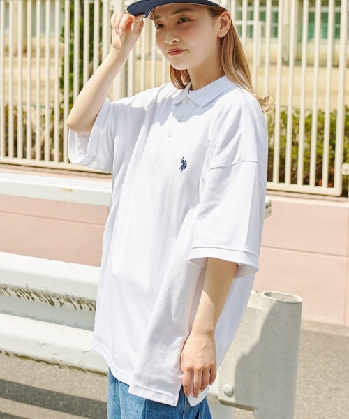 U.S. POLO ASSN.（ユーエスポロアッスン）の「無地半袖ポロシャツ（ポロシャツ・メンズ・ホワイト/ブラック/ブルー/グリーン・SMALL/MEDIUM/LARGE/X-LARGE）」の17枚目の写真