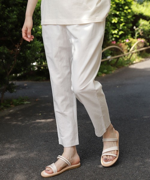 studio CLIP（スタディオクリップ）の「【撥水】イージーテーパードパンツ（その他パンツ・レディース・グレー/ベージュ/カーキ/イエロー/その他1/その他2・SMALL/MEDIUM/LARGE/X-LARGE/XX-LARGE/XXX-LARGE）」の2枚目の写真