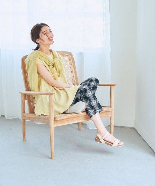 studio CLIP（スタディオクリップ）の「【撥水】イージーテーパードパンツ（その他パンツ・レディース・グレー/ベージュ/カーキ/イエロー/その他1/その他2・SMALL/MEDIUM/LARGE/X-LARGE/XX-LARGE/XXX-LARGE）」の20枚目の写真