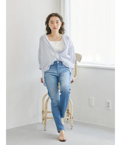 AMERICAN HOLIC(アメリカンホリック)の「Dailyテレコタンクトップ(タンクトップ・レディース・ブラック/オフホワイト/その他7/ブラウン・M/L)」の18枚目の写真