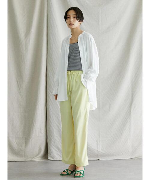 AMERICAN HOLIC(アメリカンホリック)の「Dailyテレコタンクトップ(タンクトップ・レディース・ブラック/オフホワイト/その他7/ブラウン・M/L)」の10枚目の写真