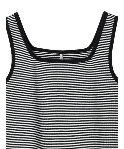 AMERICAN HOLIC(アメリカンホリック)の「Dailyテレコタンクトップ(タンクトップ・レディース・ブラック/オフホワイト/その他7/ブラウン・M/L)」の7枚目の写真