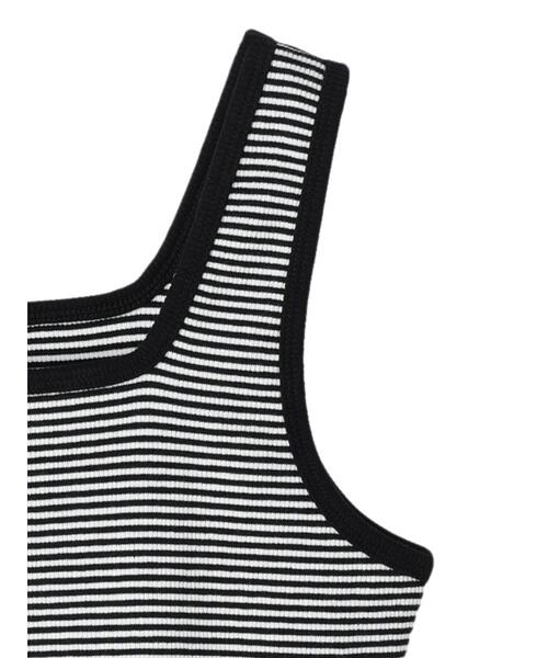 AMERICAN HOLIC(アメリカンホリック)の「Dailyテレコタンクトップ(タンクトップ・レディース・ブラック/オフホワイト/その他7/ブラウン・M/L)」の6枚目の写真