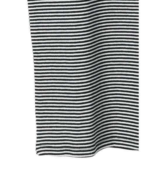 AMERICAN HOLIC(アメリカンホリック)の「Dailyテレコタンクトップ(タンクトップ・レディース・ブラック/オフホワイト/その他7/ブラウン・M/L)」の5枚目の写真