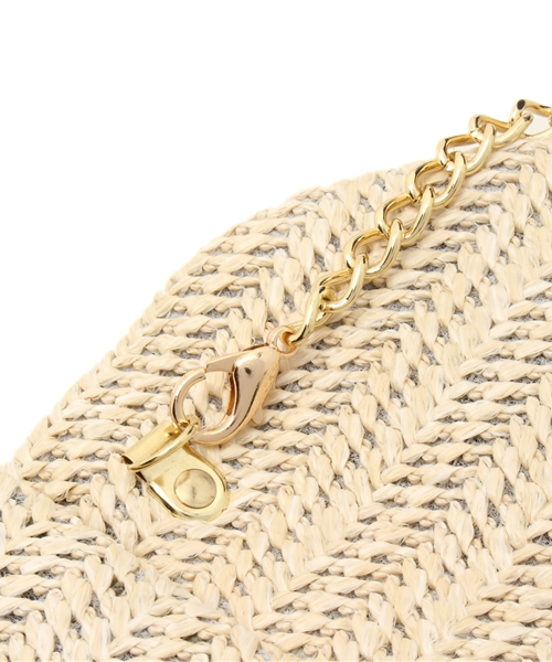 ROSE BUD（ローズバッド）の「(LL ACCESSORIES) B1308D CLUTCH（クラッチバッグ・レディース・ブラック/ベージュ・ONE SIZE）」の7枚目の写真