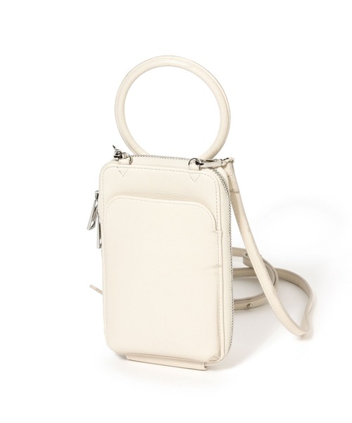 PAGEBOY（ページボーイ）の「マルチミニショルダー（ショルダーバッグ・レディース・ブラック/オフホワイト・FREE）」の6枚目の写真