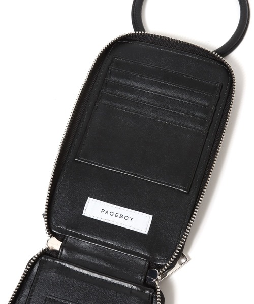 PAGEBOY（ページボーイ）の「マルチミニショルダー（ショルダーバッグ・レディース・ブラック/オフホワイト・FREE）」の21枚目の写真