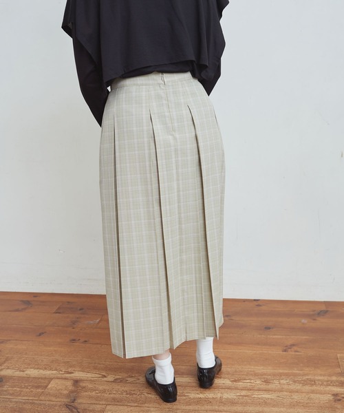 フィグロンドン tulip check skirt ロングスカート フィグロンドン tulip check skirt ロングスカート fig London