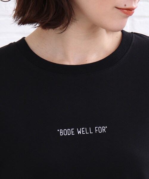 SHOO・LA・RUE（シューラルー）の「◆ロゴTシャツ（Tシャツ/カットソー・レディース・ブラック/ホワイト系・01/02/03）」の6枚目の写真