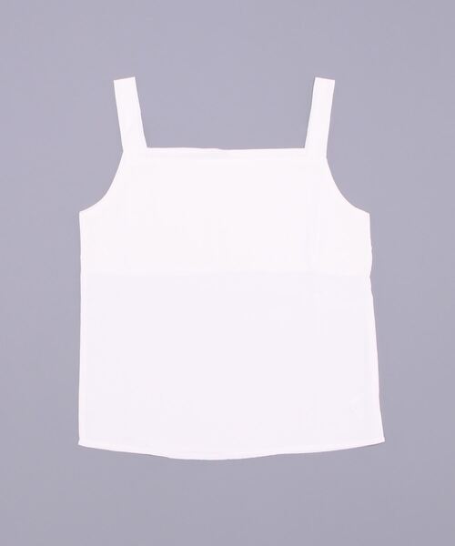 STYLEBLOCK（スタイルブロック）の「スクエアネックキャミソール（キャミソール・レディース・ブラック/ホワイト/ブルー・S/M/L/XL）」の6枚目の写真