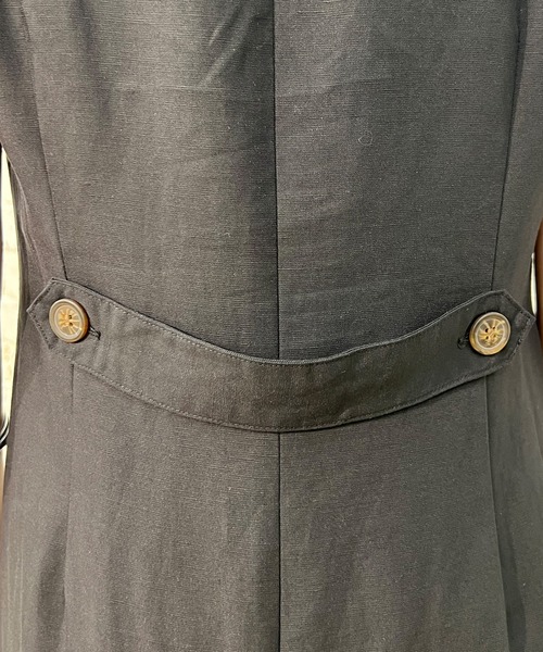 SHENERY(シーナリー)の「レーヨン麻フロントボタンロングワンピース(ワンピース・レディース・ブラック/イエロー/ライトベージュ・FREE)」の10枚目の写真