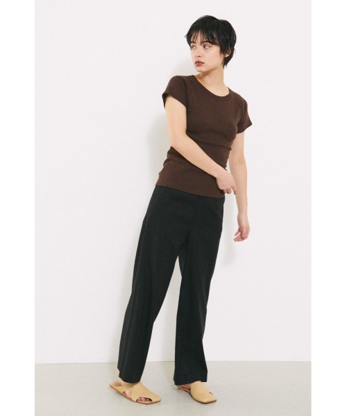 BLACK BY MOUSSY(ブラックバイマウジー)の「Bi color pants(バイカラーパンツ)(その他パンツ・レディース・ブラック/ブルー/ベージュ・2/1)」の15枚目の写真