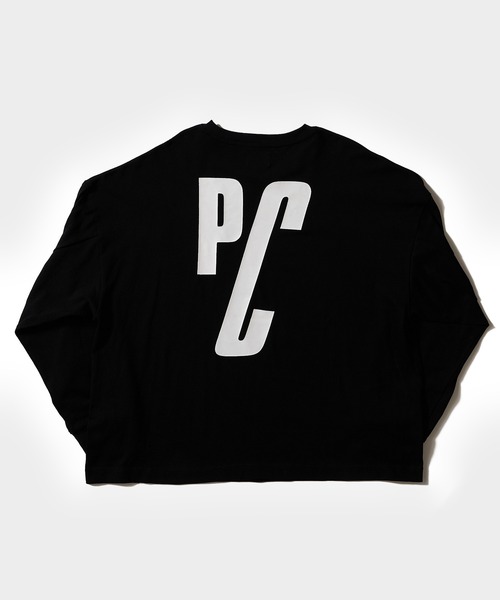DELUXE（デラックス）の「PC LONG SLV.TEE（Tシャツ/カットソー・メンズ・ホワイト/ブラック・LARGE/X-LARGE/MEDIUM）」の2枚目の写真