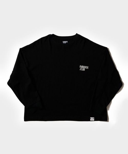 DELUXE（デラックス）の「PC LONG SLV.TEE（Tシャツ/カットソー・メンズ・ホワイト/ブラック・LARGE/X-LARGE/MEDIUM）」の3枚目の写真