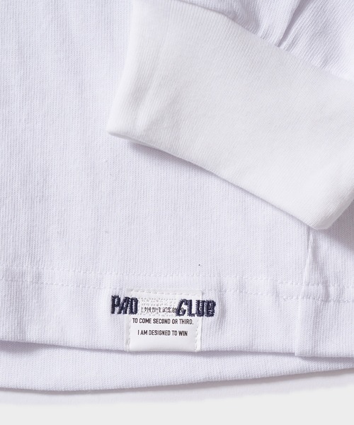 DELUXE（デラックス）の「PC LONG SLV.TEE（Tシャツ/カットソー・メンズ・ホワイト/ブラック・LARGE/X-LARGE/MEDIUM）」の10枚目の写真