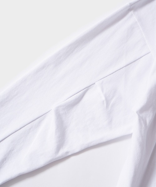DELUXE（デラックス）の「PC LONG SLV.TEE（Tシャツ/カットソー・メンズ・ホワイト/ブラック・LARGE/X-LARGE/MEDIUM）」の13枚目の写真