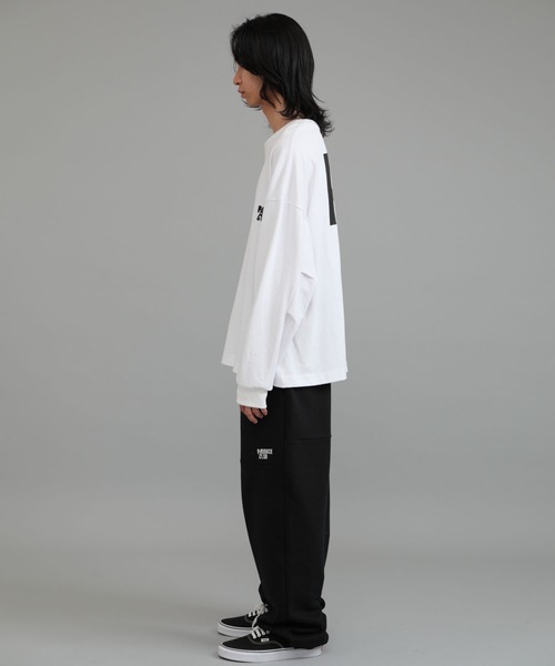 DELUXE（デラックス）の「PC LONG SLV.TEE（Tシャツ/カットソー・メンズ・ホワイト/ブラック・LARGE/X-LARGE/MEDIUM）」の18枚目の写真