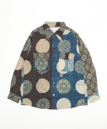 【Story mfg】ストーリーエムエフジー Snack Shirt Dark Portal Mash Up